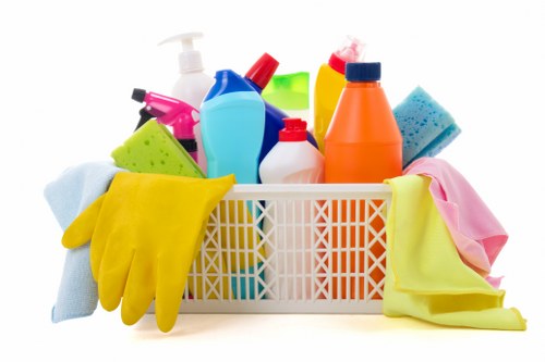Detailed kitchen and bathroom move in clean in a Merton property