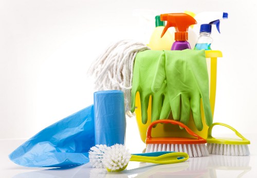 Freshly cleaned rooms ready for moving into a property in Merton