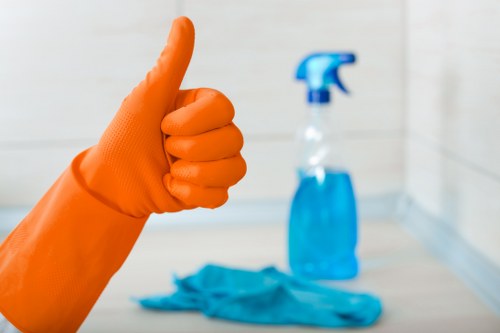 Move in cleaning service for a commercial space in Merton