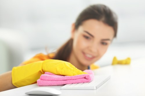 Professional cleaning for shared business premises in Merton