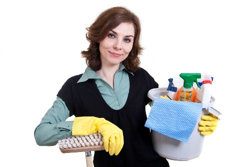 Oven cleaning service for a rental property kitchen in Merton